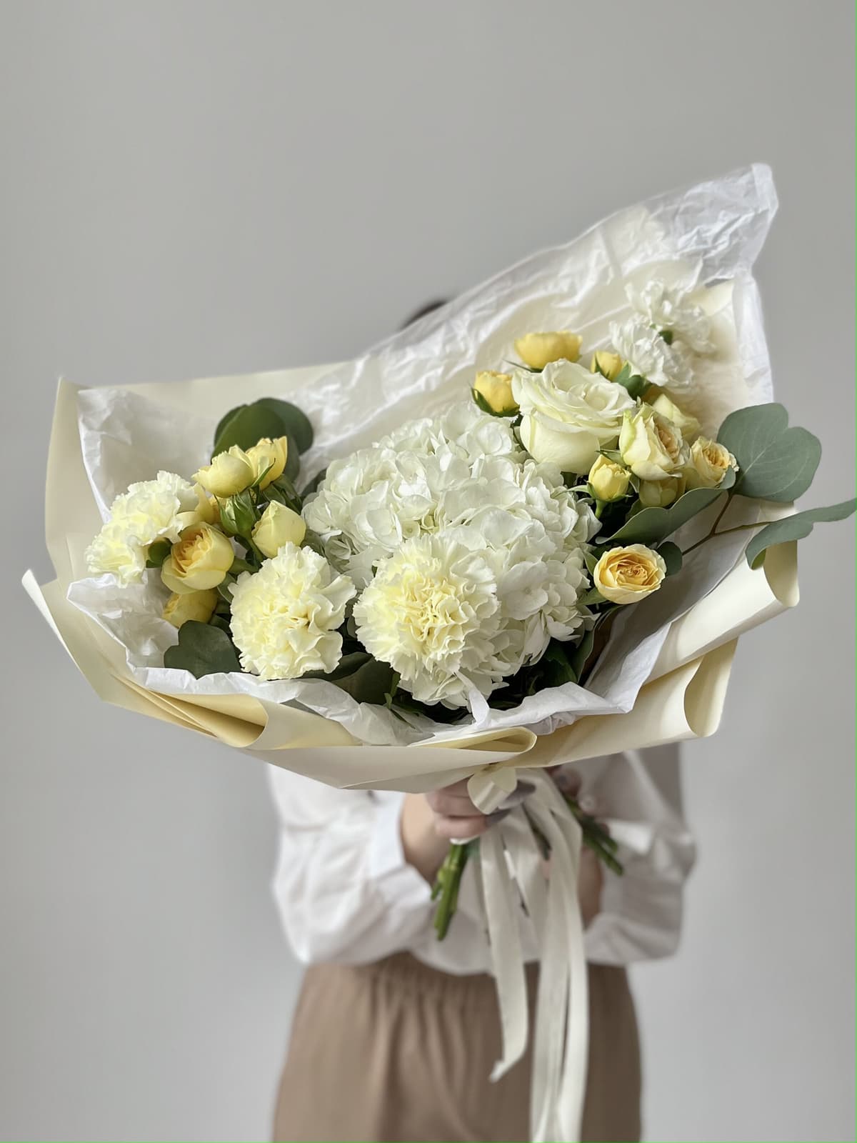 Букет "Лимонный сорбет" Революционная