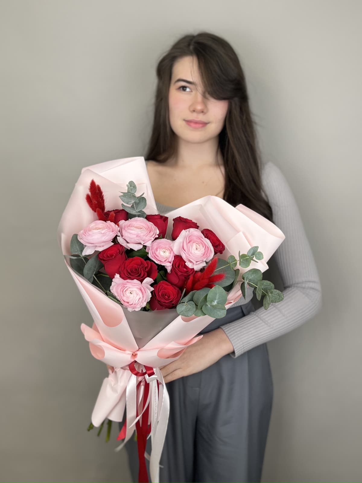 Букет "Мадам Красная"