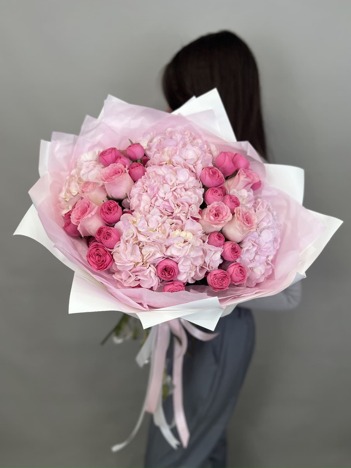 Дизайнерский букет "Magenta" L