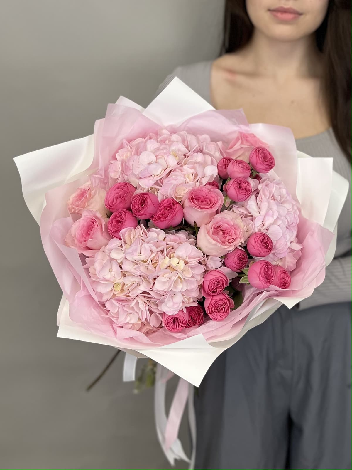 Оригинальный букет "Magenta" M