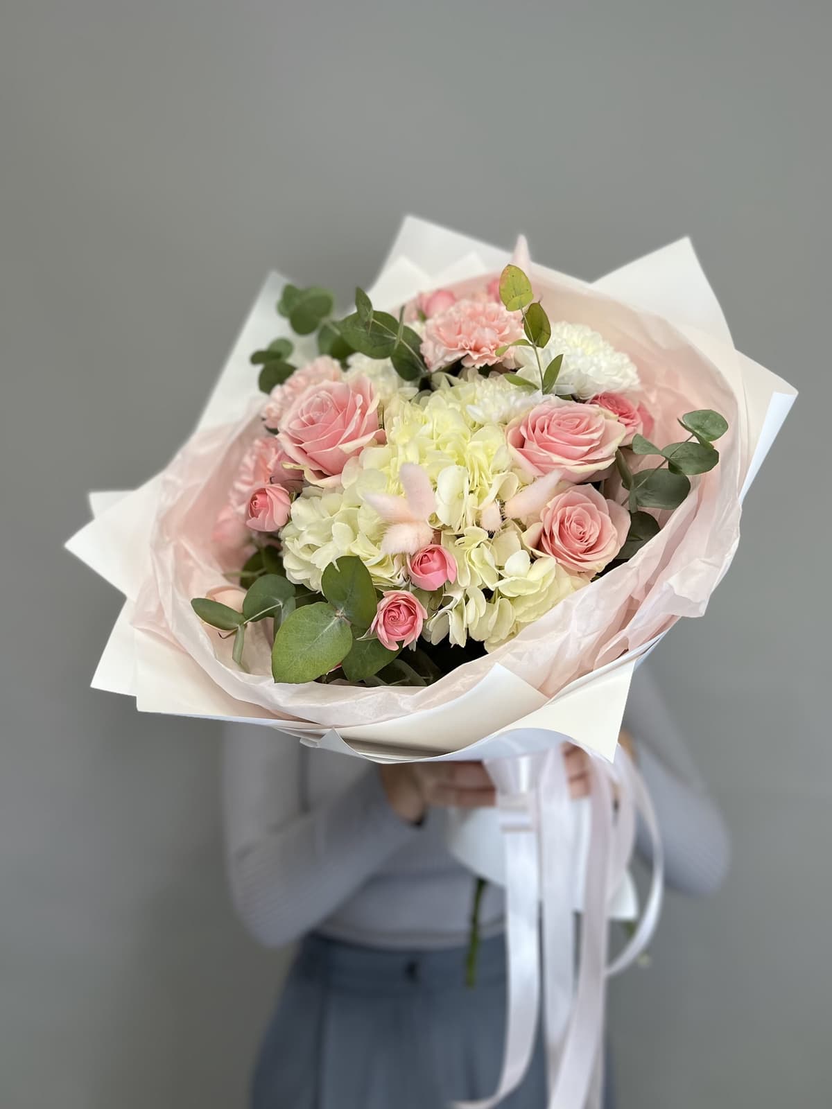 Свежий букет "Мамина нежность"