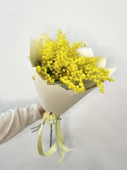 Красочный букет мимозы S