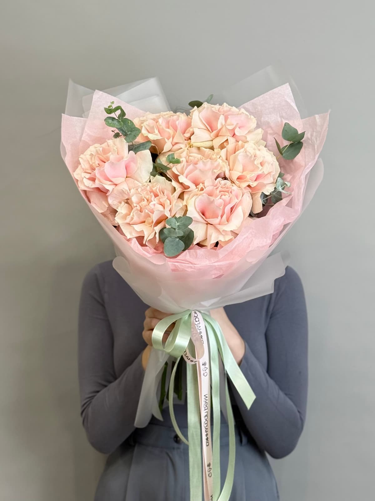 Букет "Розовый пирог" (7)