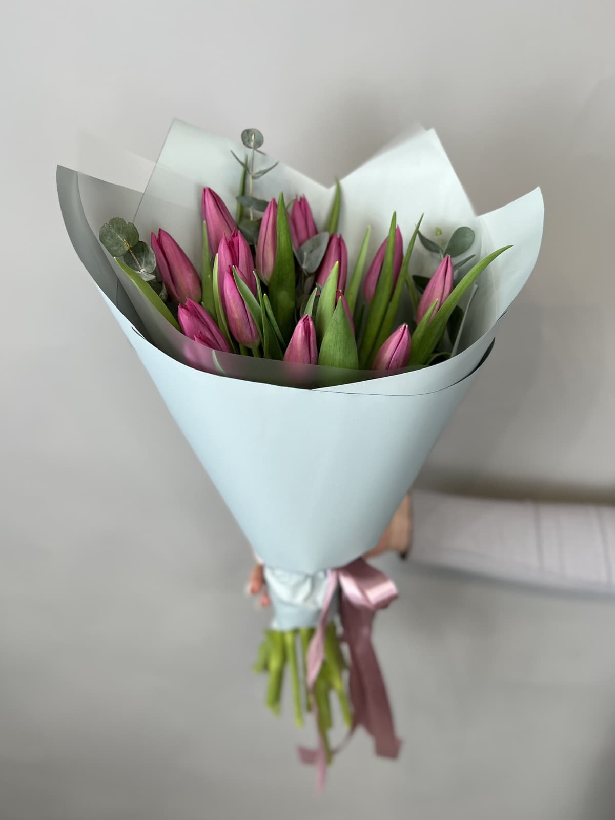 Букет "Привет весна" purple Революционная