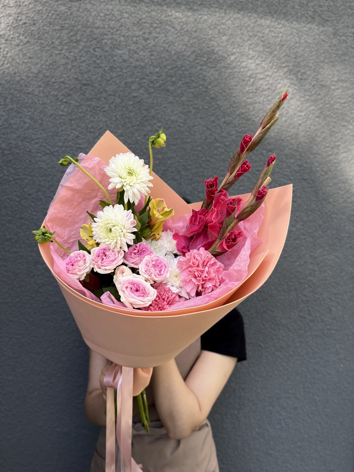 Букет с Георгинами