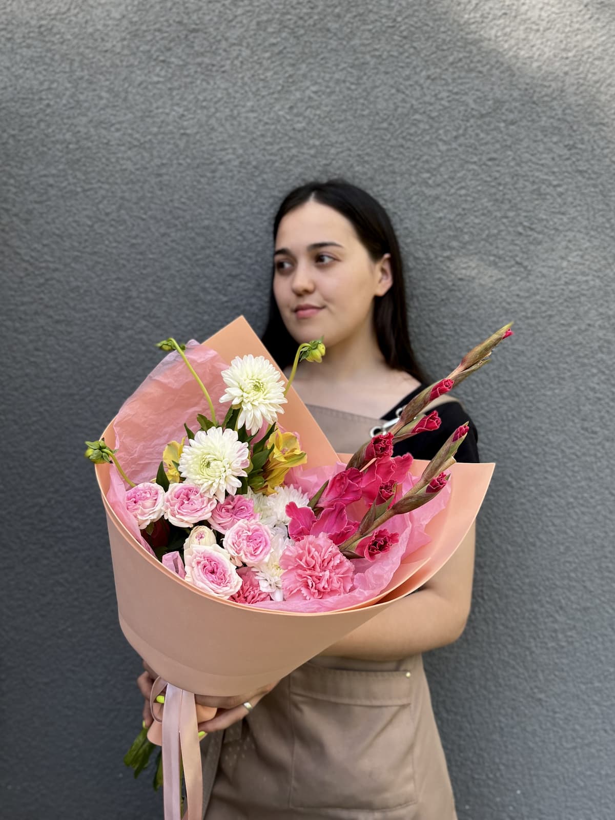 Букет с Георгинами