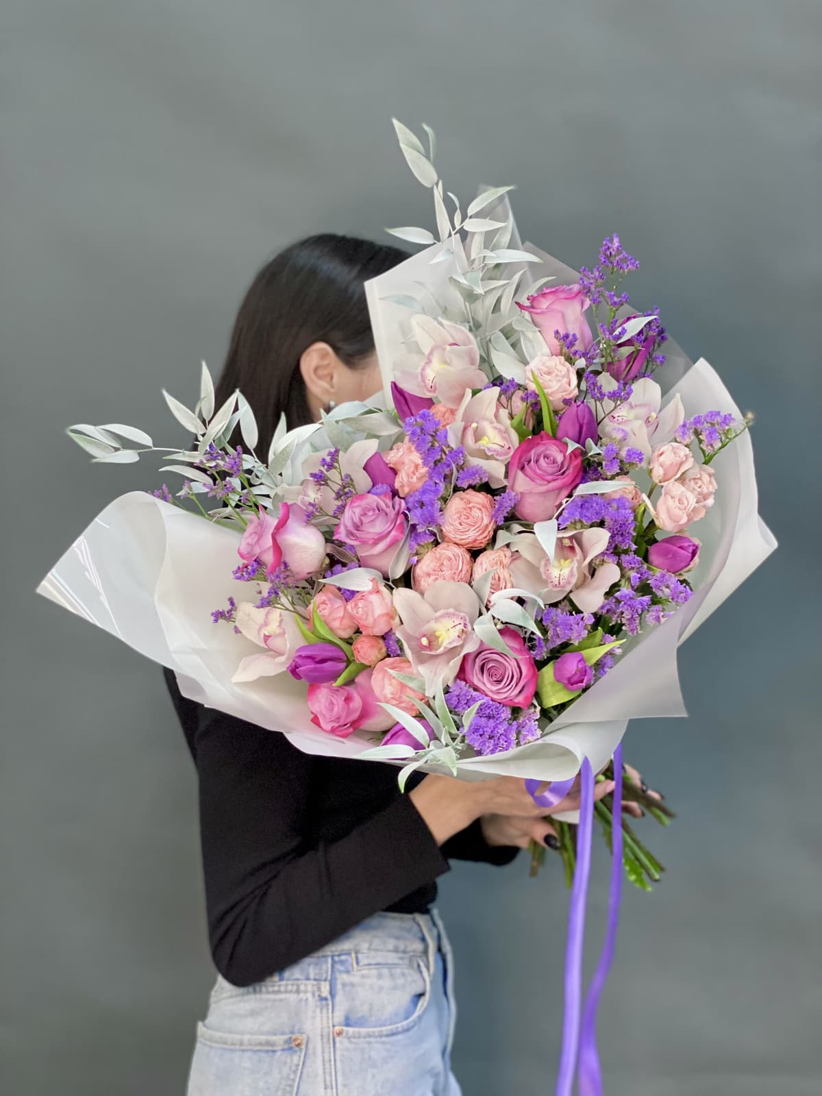 Букет "Spring drops" XL