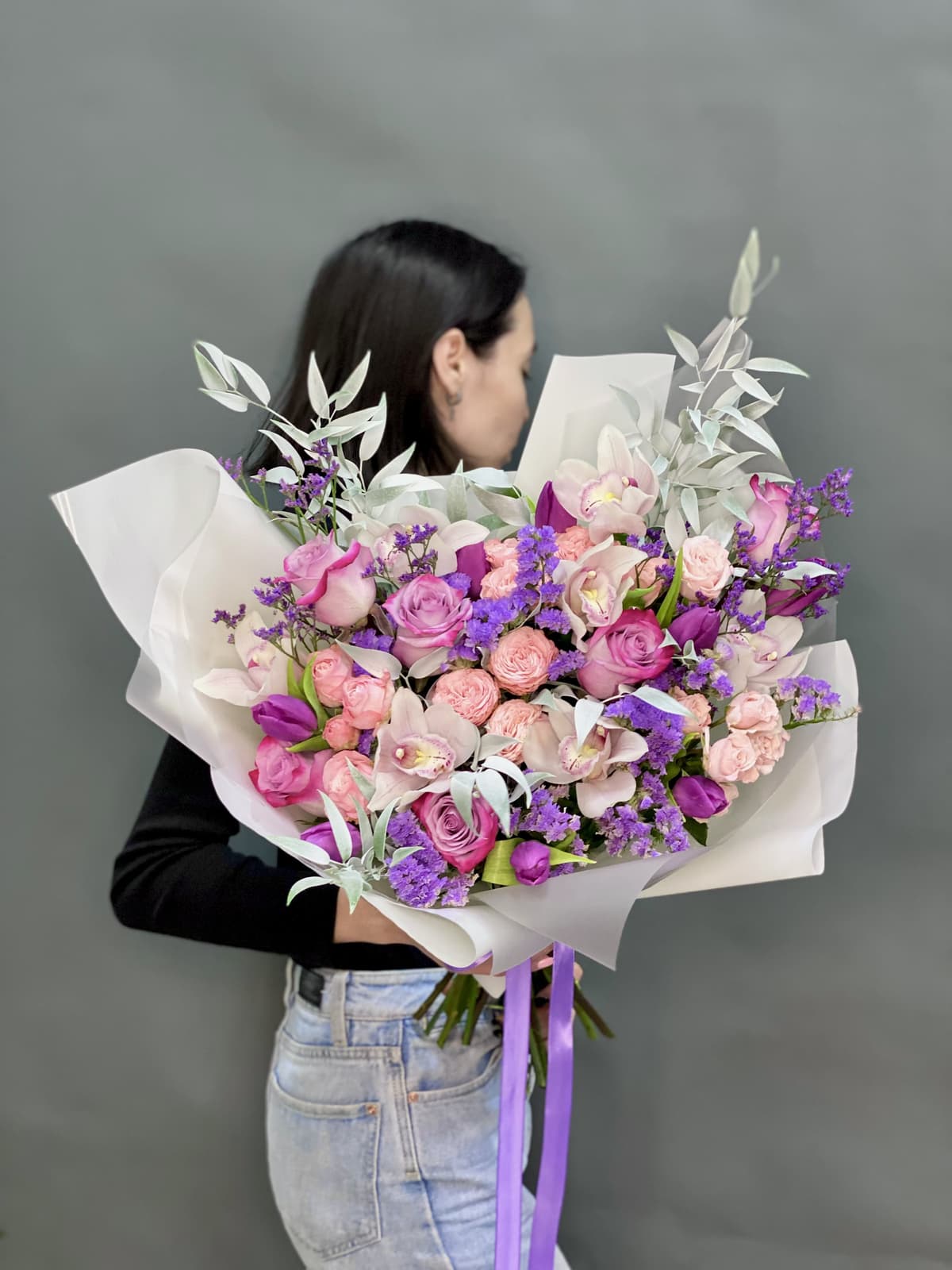 Букет "Spring drops" XL