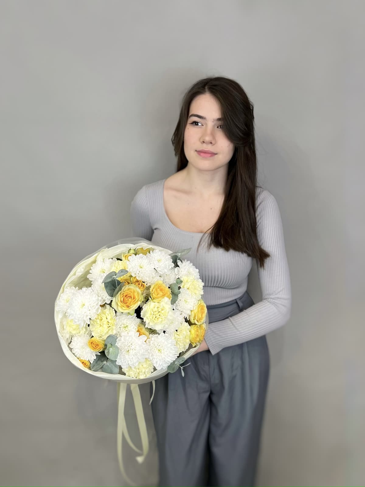 Красочный букет "Sunshine" M