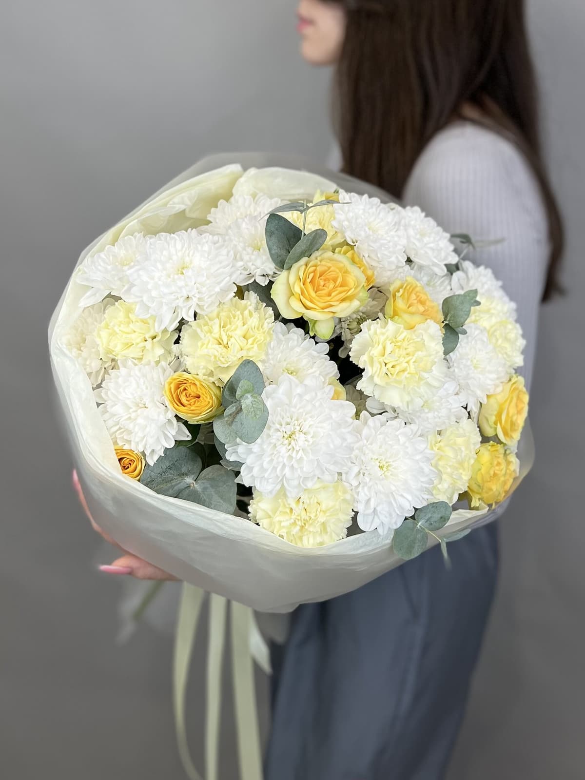 Красочный букет "Солнечный свет" M