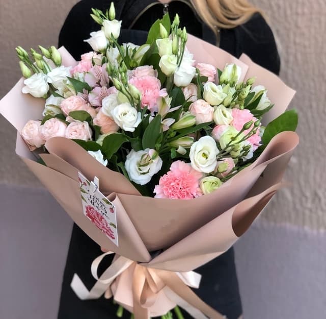 Стильный букет "Цветочная нежность" Уфа Стильный букет "Цветочная нежность" Уфа