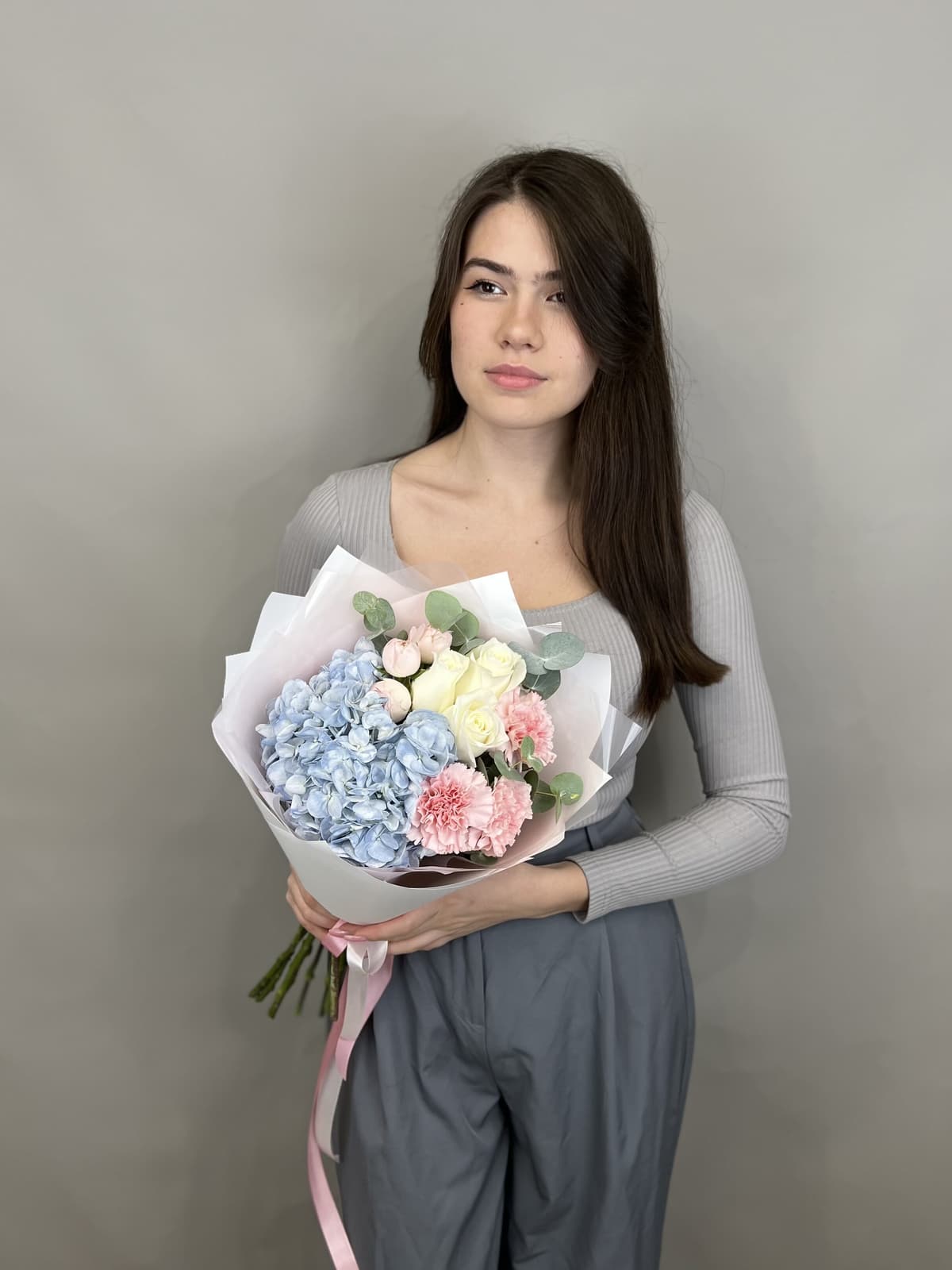 Весенний букет "Туман" S