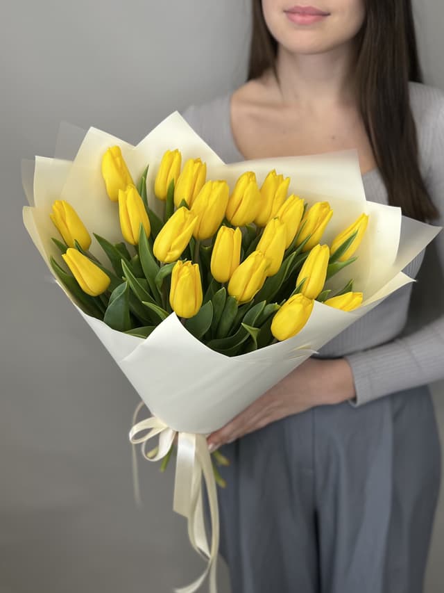 Букет тюльпанов "Gold" S Проспект Букет тюльпанов "Gold" S Проспект