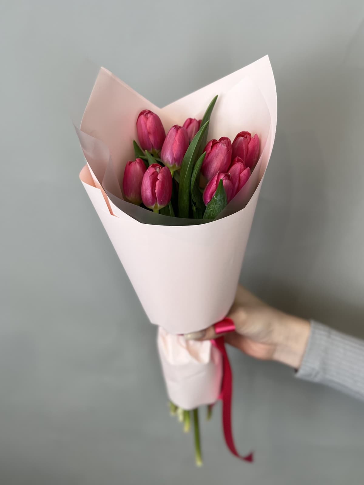 Букет тюльпанов "Lipstick" XS