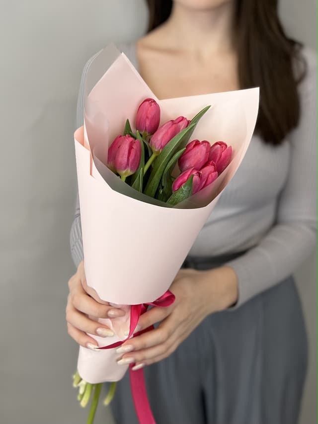 Букет тюльпанов "Lipstick" XS Букет тюльпанов "Lipstick" XS