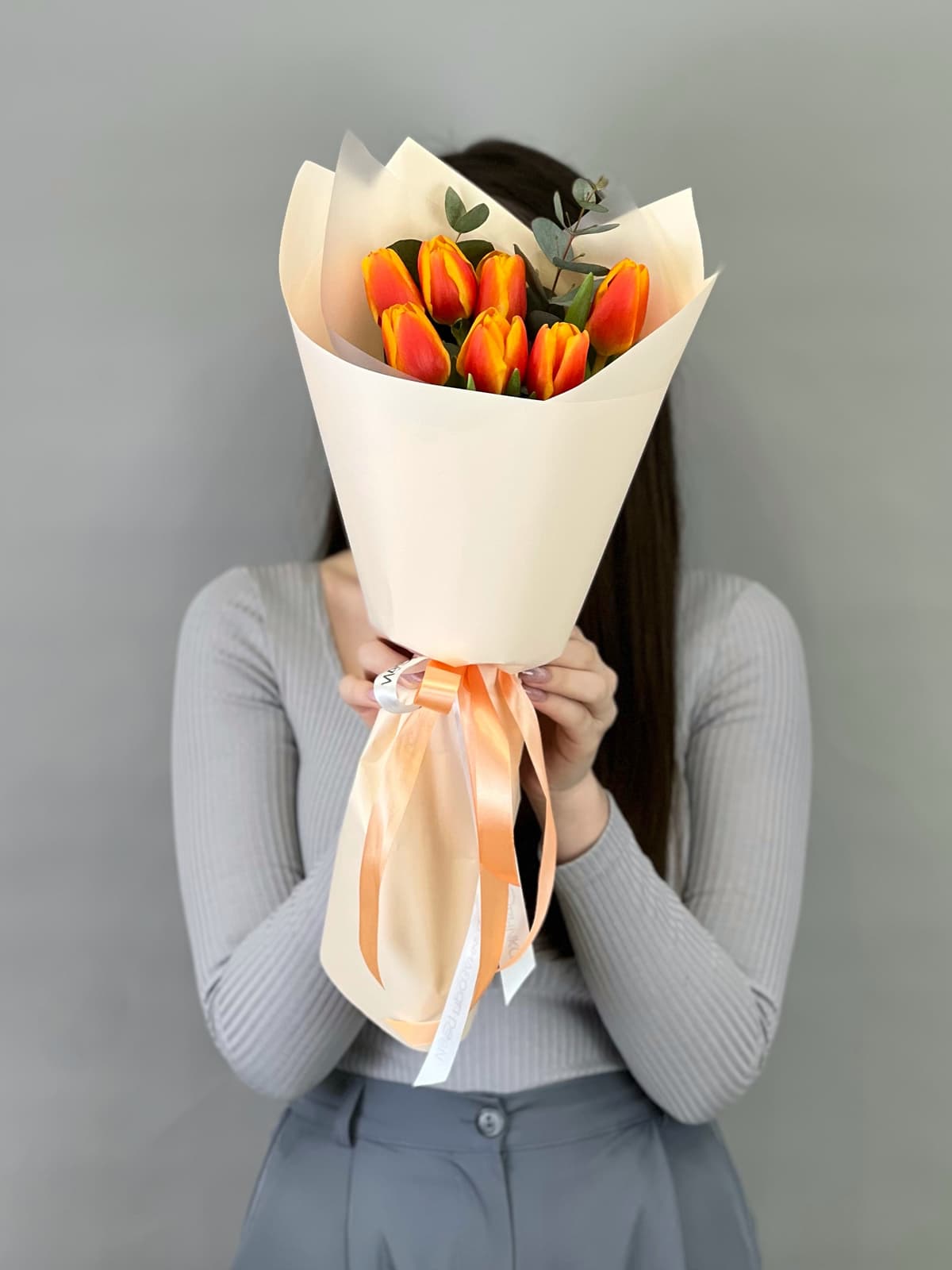 Мини букет тюльпанов "Nemo" XXS