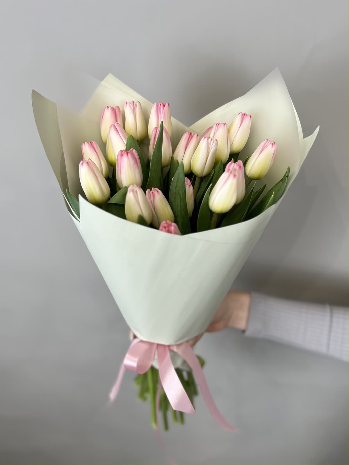 Букет тюльпанов "Pink" S