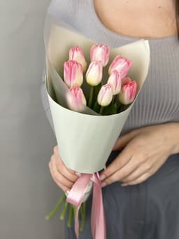Букет тюльпанов "Pink" XS