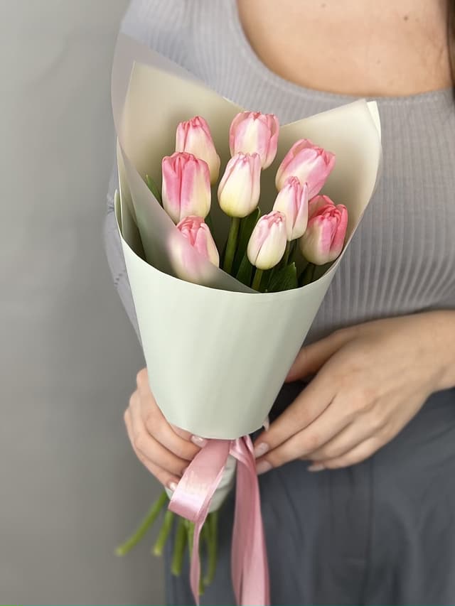 Букет тюльпанов "Pink" XS Букет тюльпанов "Pink" XS