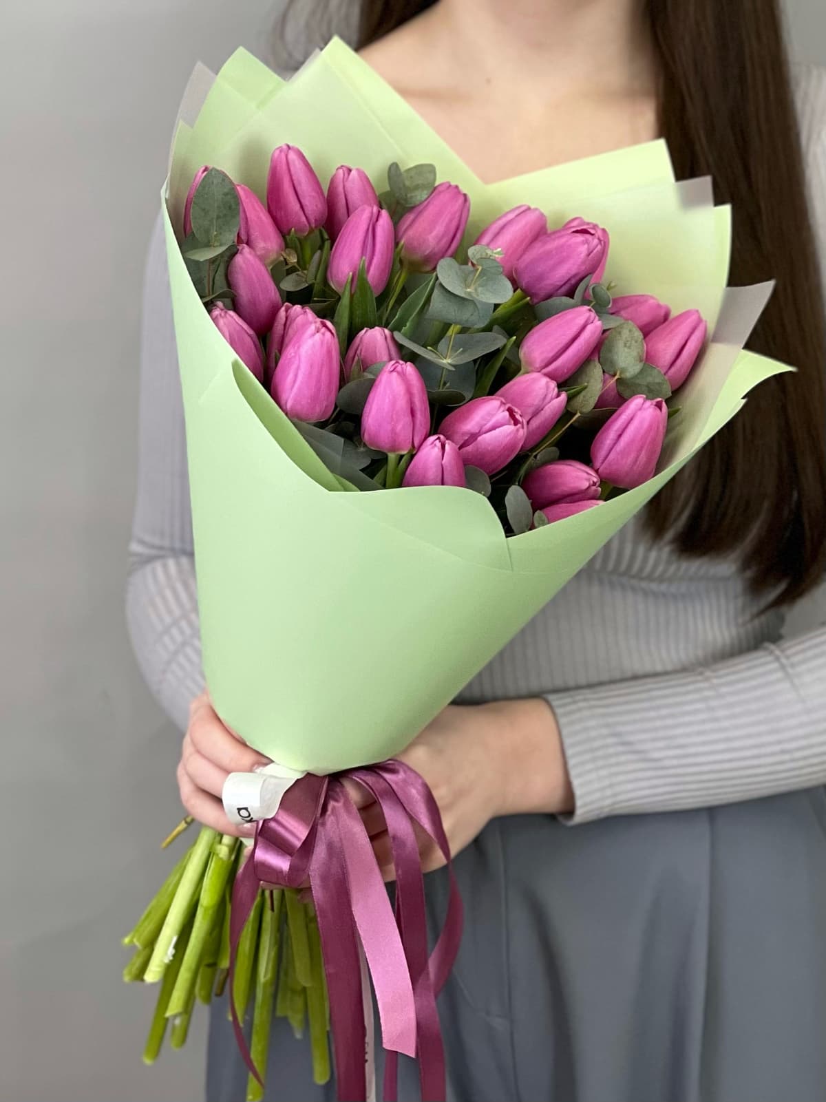 Букет тюльпанов "Лилу" (25)