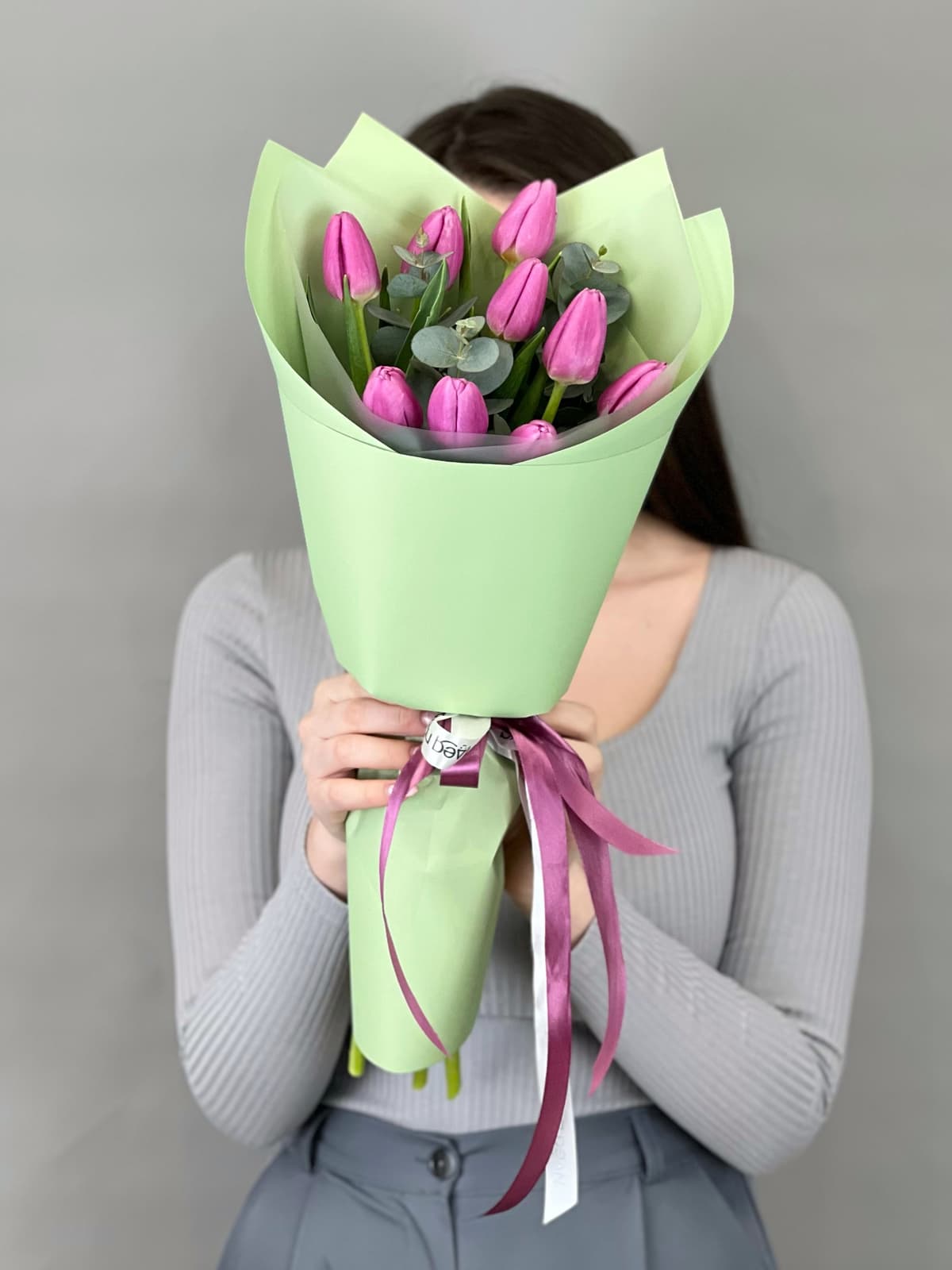 Букет тюльпанов "Лилу" (9)