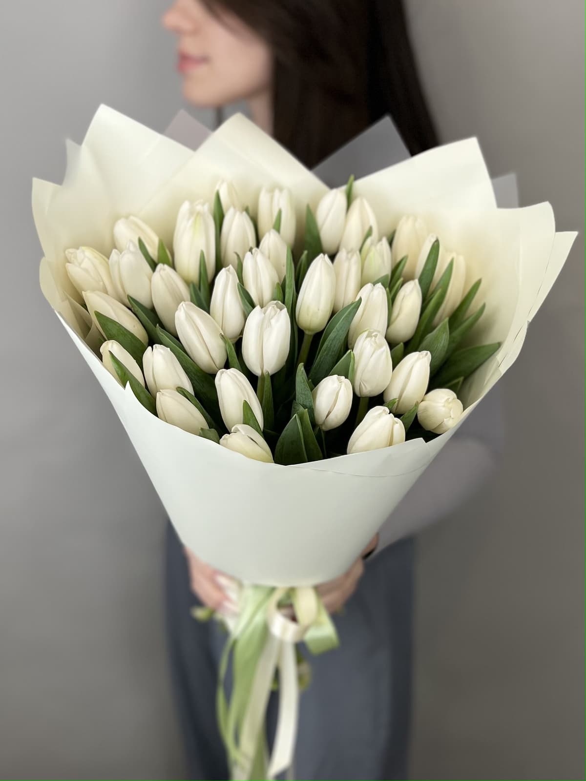 Букет тюльпанов "White" M Проспект