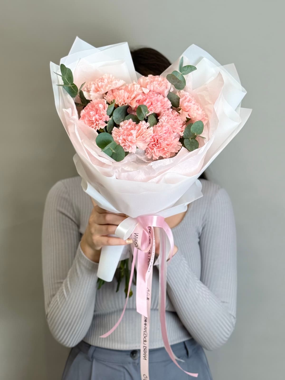 Букет "Встреча с тобой" розовый S