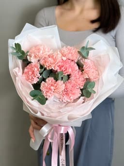 Букет "Встреча с тобой" розовый S