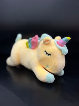 Единорог желтый 21 см