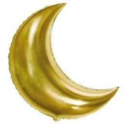 Ф Б/РИС 36" МЕСЯЦ Металлик Gold/FM