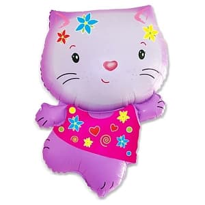 Ф ФИГУРА/11 Котенок розовый с цветами/FM/ 88 см Ф ФИГУРА/11 Котенок розовый с цветами/FM/ 88 см