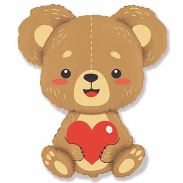 Ф ФИГУРА/11 Медвежонок с сердцем/ 84 см Ф ФИГУРА/11 Медвежонок с сердцем/ 84 см