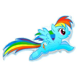 Ф ФИГУРА/11 Пони голубой/FM/ 102 см Ф ФИГУРА/11 Пони голубой/FM/ 102 см