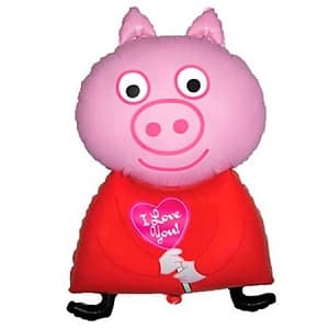 Ф М/ФИГУРА/3 Поросенок с сердечком/FM/