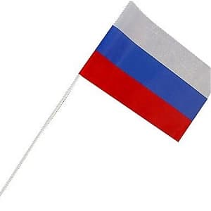 Флажок 15x25см Россия Флажок 15x25см Россия