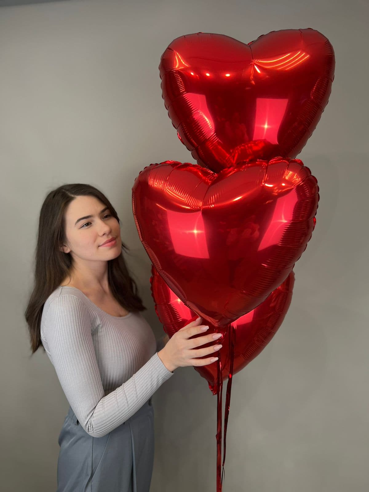 Фонтан из 3 сердец