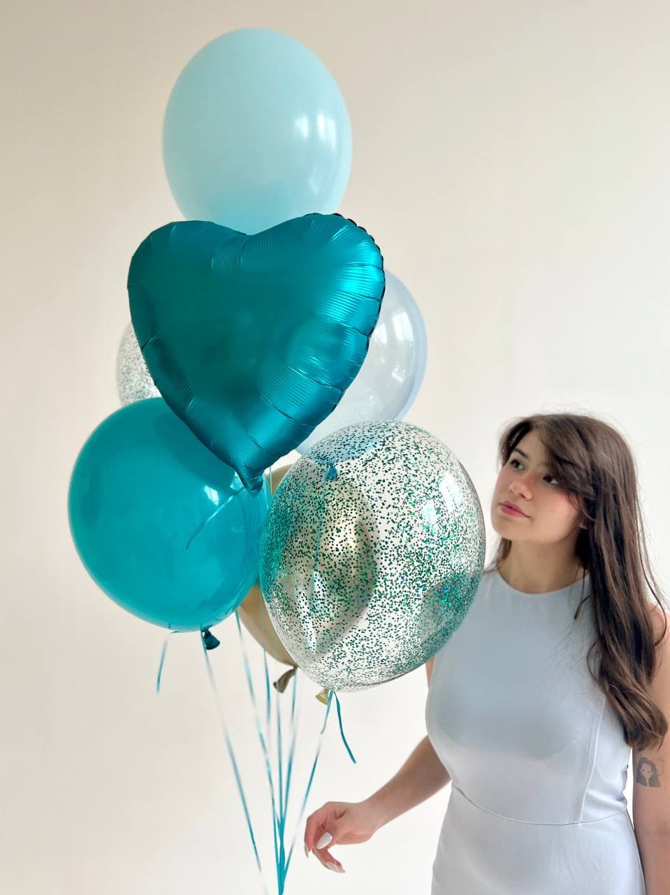 Фонтан из шаров «Аквамарин»
