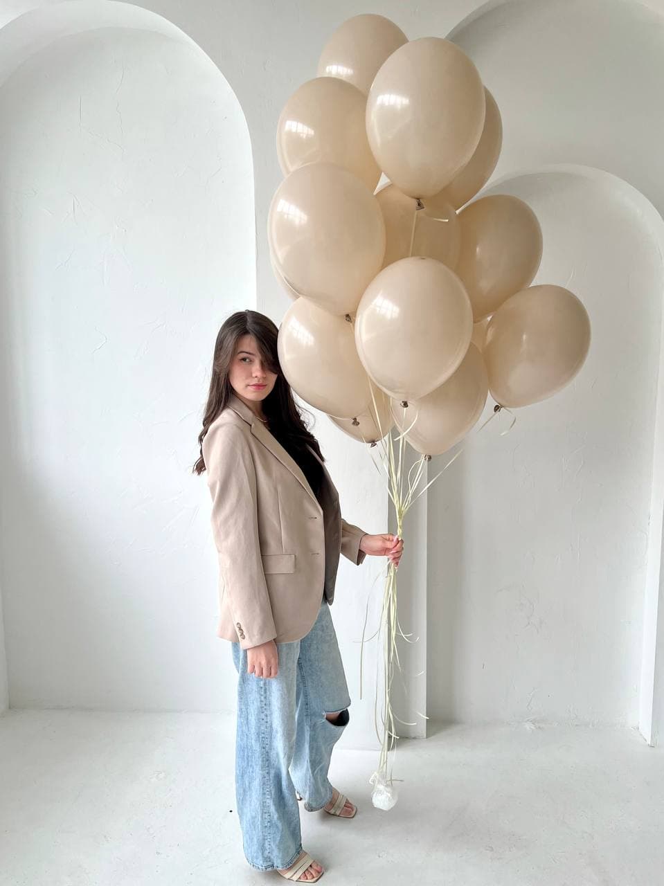 Фонтан из шаров «Алабастер»