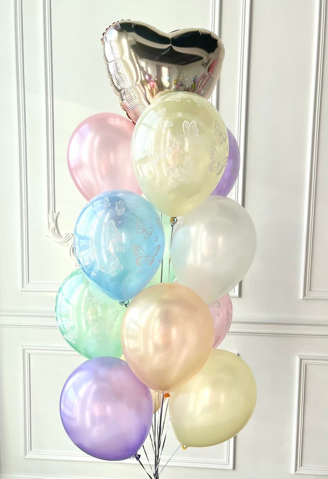 Фонтан из шаров "Бабочки"