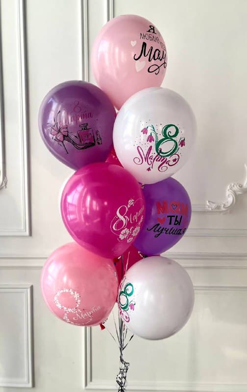 Фонтан из шаров "Для мамы" Фонтан из шаров "Для мамы"