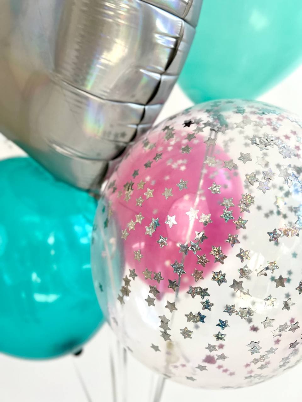 Фонтан из шаров «Голография»