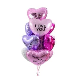 Фонтан из шаров "Игривая любовь"