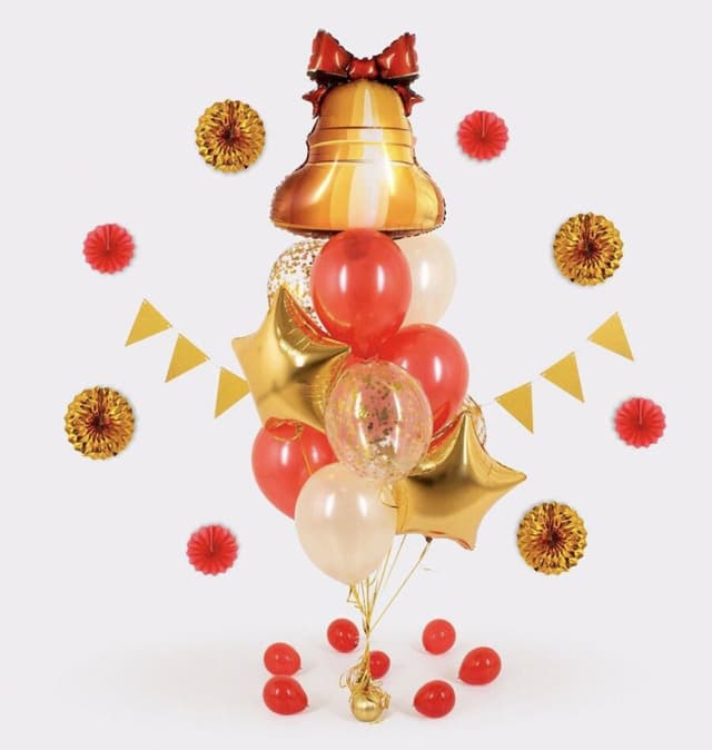 Фонтан из шаров "Колокольчик" Фонтан из шаров "Колокольчик"