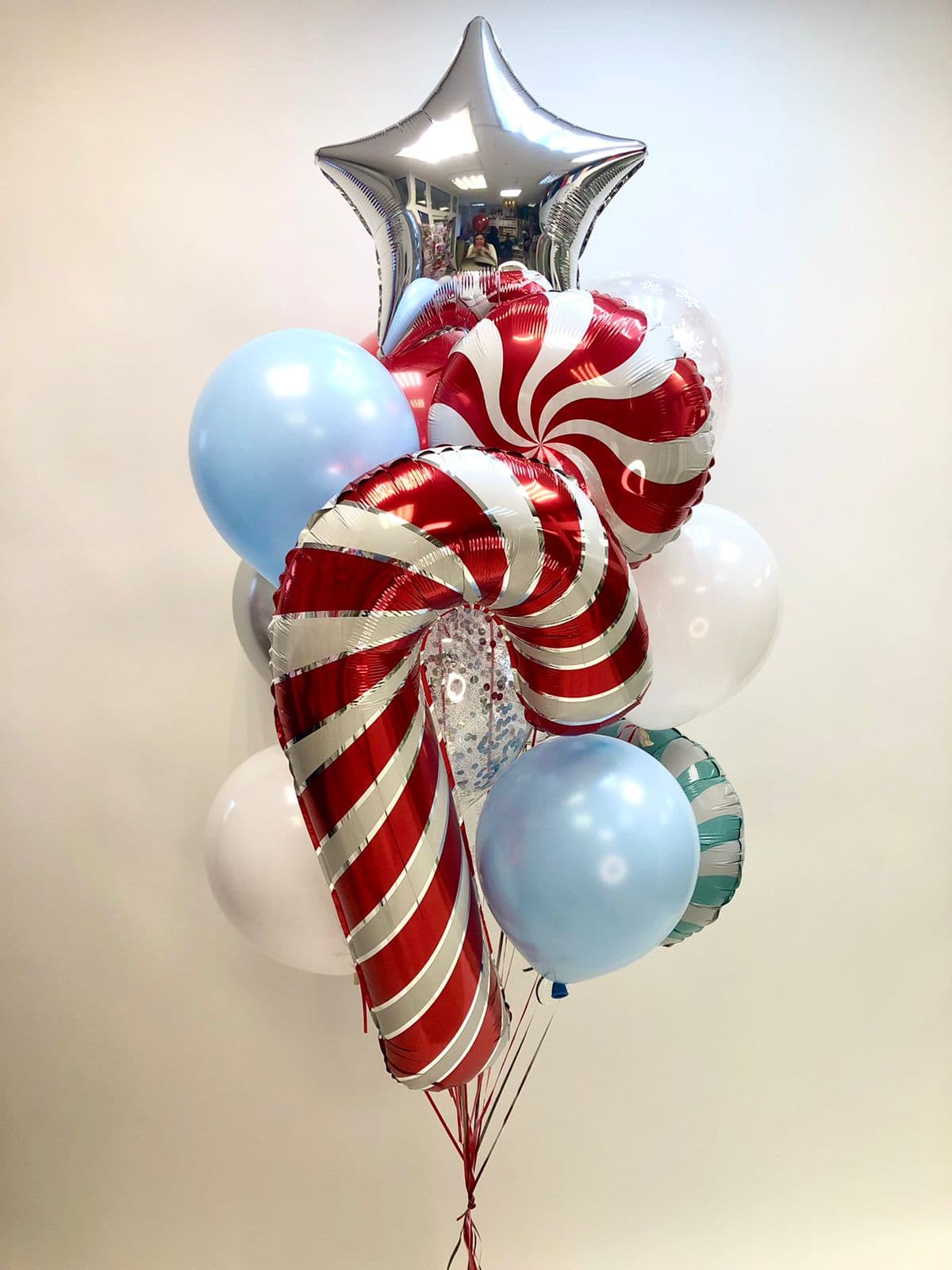 Фонтан из шаров "Конфетный"