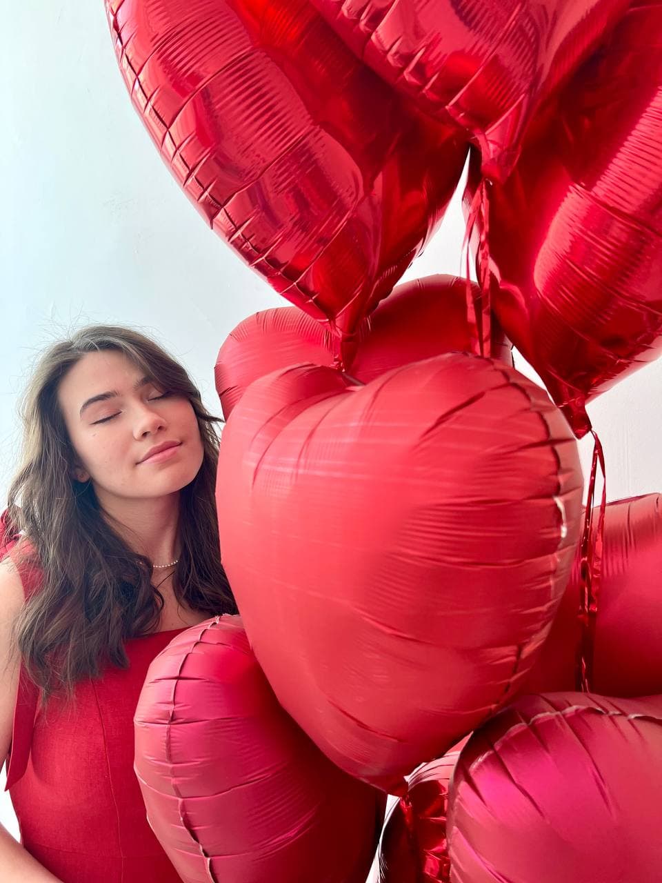 Фонтан из шаров «Love, love, love»