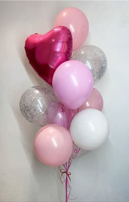 Фонтан из шаров "Магия праздника"