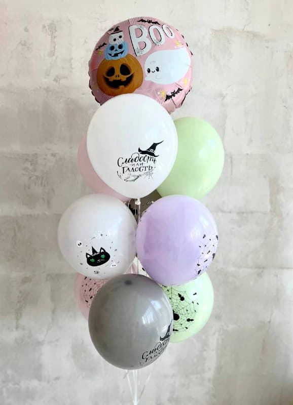 Фонтан из шаров «Милое приведение» Фонтан из шаров «Милое приведение»