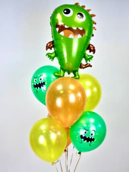 Фонтан из шаров "Монстрик Бонни"