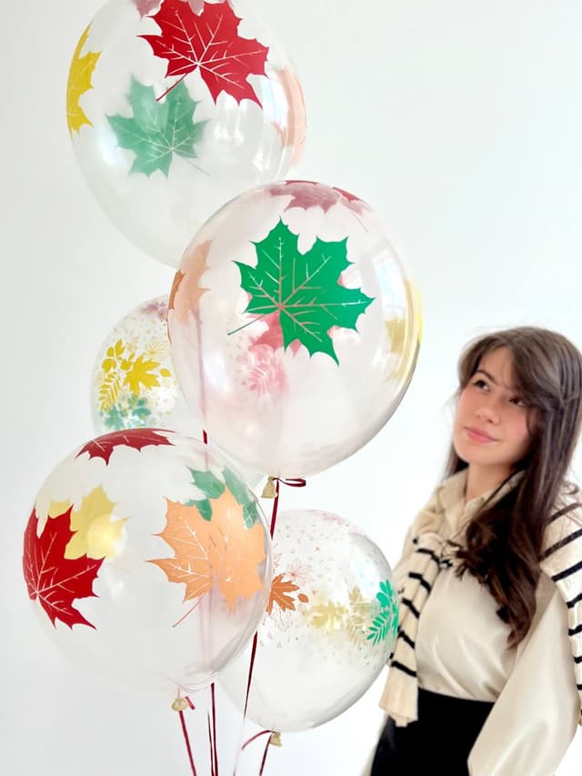 Фонтан из Шаров «Осенние листья» Фонтан из Шаров «Осенние листья»