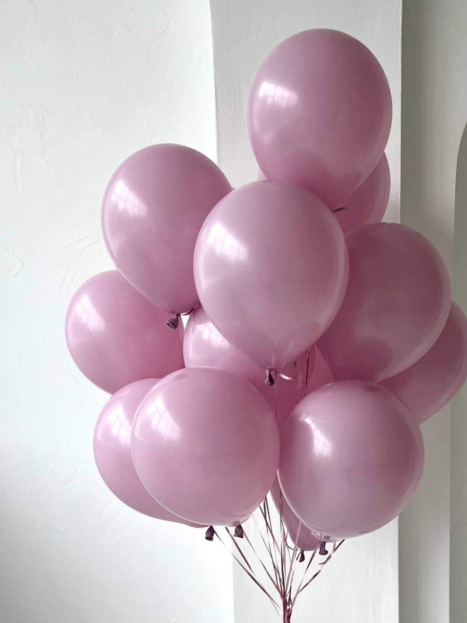 Фонтан из шаров «Пыльная роза»